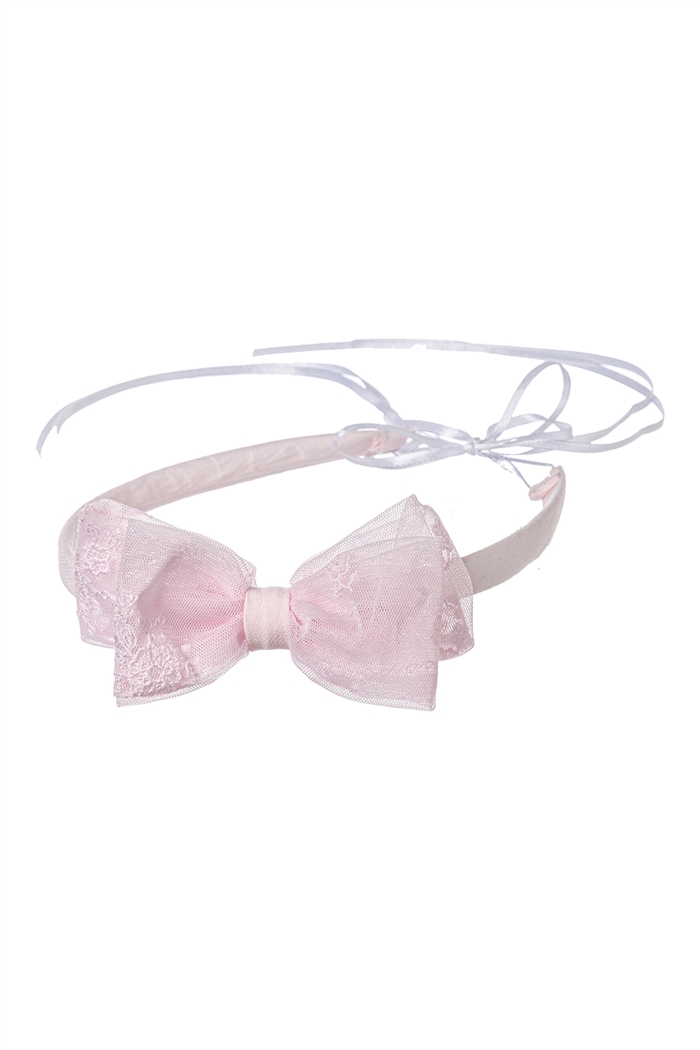 BAPTISTIC WREATH PINK BOW