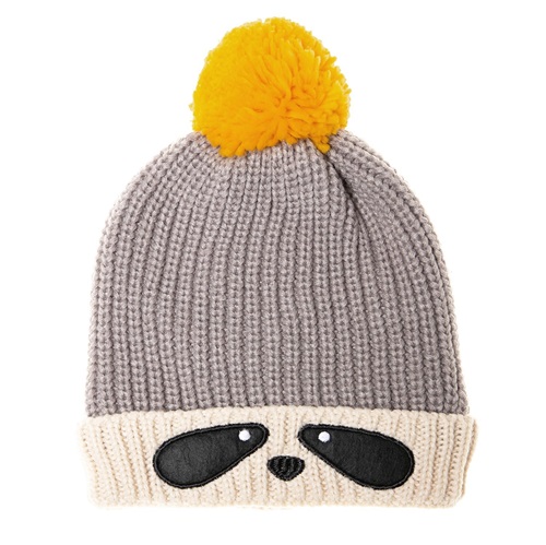 RONNIE RACOON BOBBLE HAT ROCKAHULA