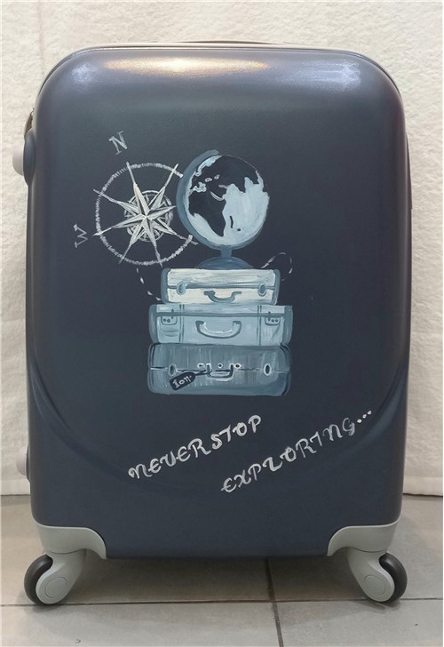 BAPTISM SUITCASE WITH DRAWING