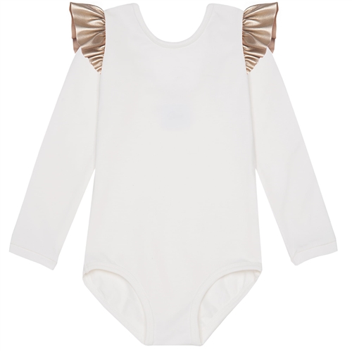 KIDS BLOUSE-BODY WITH GOLDEN FRILLS