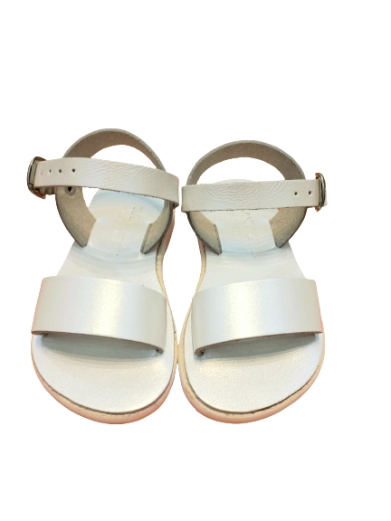 KIDS SHOES LEATHER WHITE HANDMADE