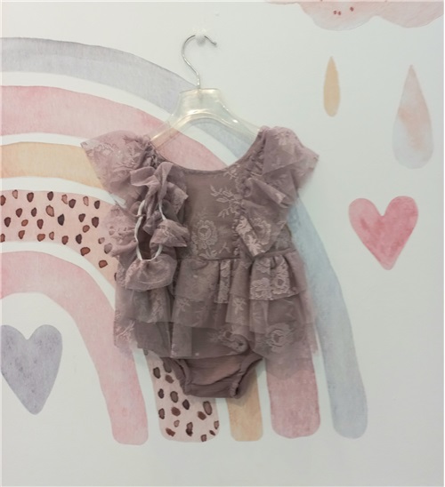 BABY DRESS WITH HEADBAND DALIA CUMINO