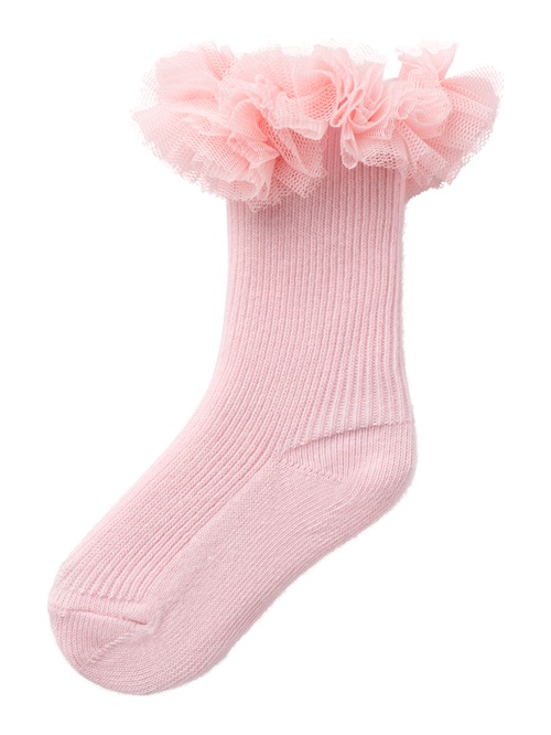BABY SOCKS  TULLE PINK NAME IT