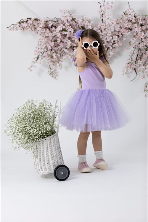 ΠΑΙΔΙΚΟ ΦΟΡΕΜΑ TUTU LILAC ELEFUNT