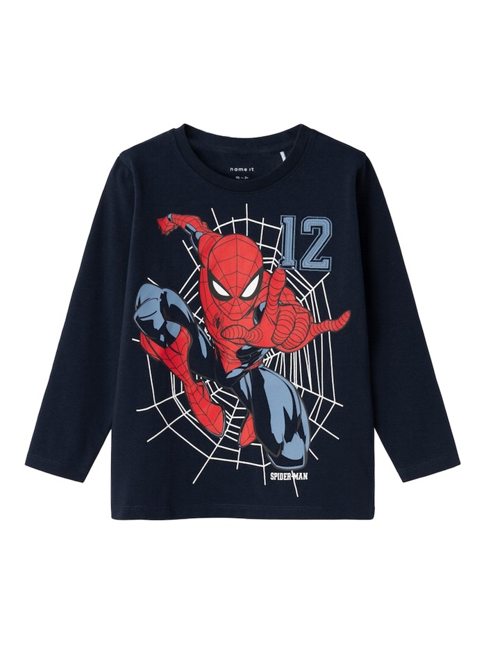 SWEATSHIRT SPIDERMAN DARK SAPPHIRE NAME IT