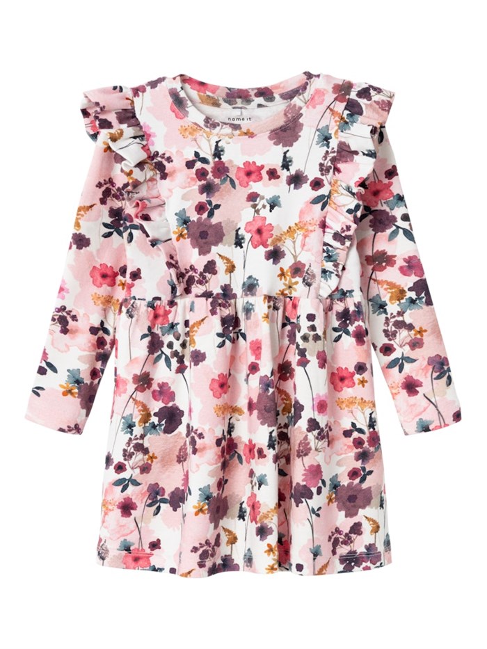 DRESS PINK FLOWERS NAME IT