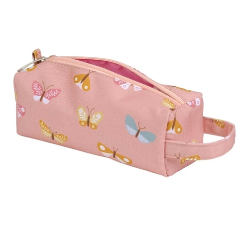 PENCIL CASE BUTTERFLIES A LITTLE LOVELY COMPANY