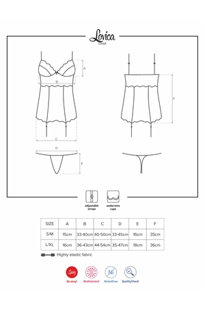 Lovica corset & thong