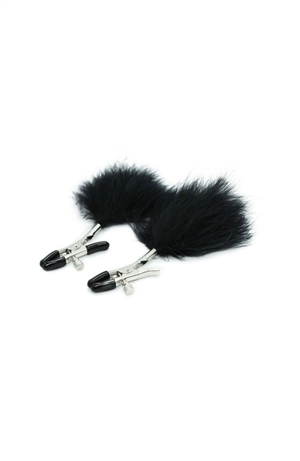 TOYZ4LOVERS NIPPLE CLAMPS WITH FEATHERS