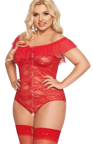 Hot Plus Size Red Body